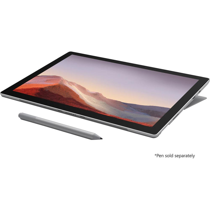 Microsoft Surface Pro 7 Quad-Core i5-1035G4 256GB/8GB RAM Win 10 Pro, Platinum - Open Box