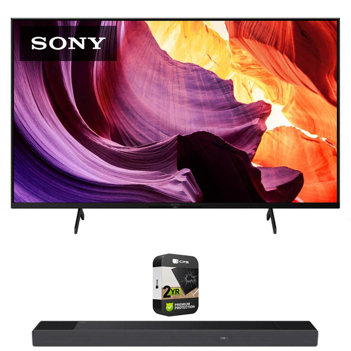 Sony 75" X80K 4K UHD LED Smart TV (2022) + Sony HT-A7000 Soundbar + Warranty