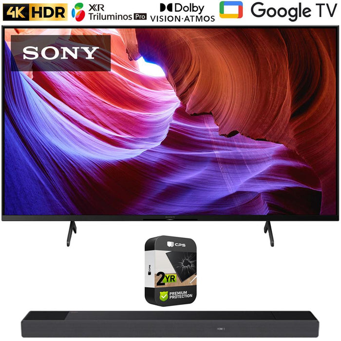 Sony 55" X85K 4K HDR LED TV w/ Google TV 2022 + Sony HT-A7000 Soundbar + Warranty