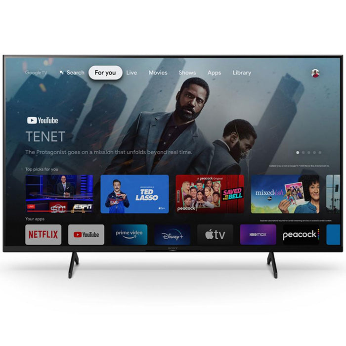 Sony 55" X80K 4K Ultra HD LED Smart TV 2022 Model with Soundbar and Warranty