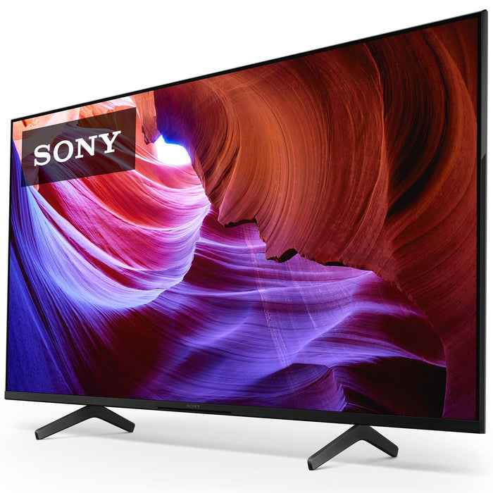 Sony 43" X85K 4K HDR LED TV with smart Google TV 2022 Model with Soundbar Bundle