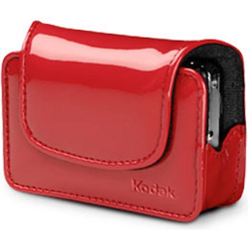 Kodak Chic Patent Leatherette Camera Case - Red