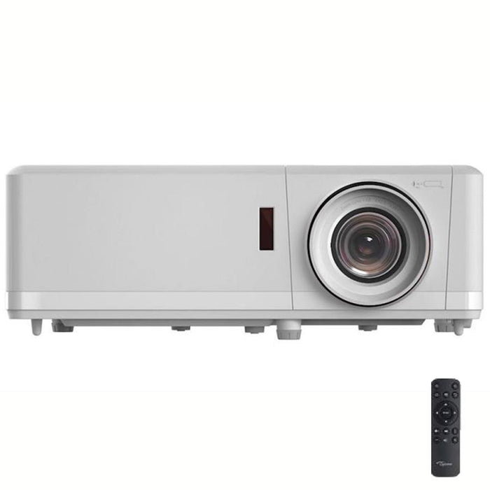 Optoma Compact Smart 4K UHD Laser Home Projector with 4 Year Extended Warranty