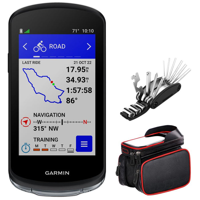 Garmin 010-02503-00 Edge 1040 GPS Cycling Bike Computer w/ Deco Accessory Kit