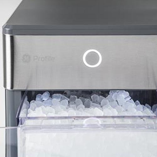 GE Profile Opal Nugget Countertop Ice Maker, 24 LBs of Ice Per Day, Stainless Steel