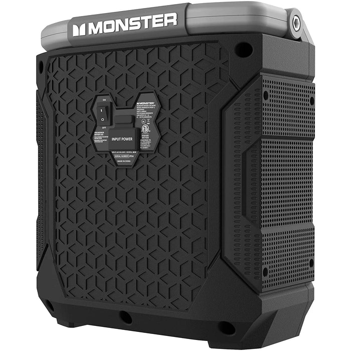 Monster Rocker 270 Sport Portable Indoor/Outdoor Wireless Speaker + Protection Pack
