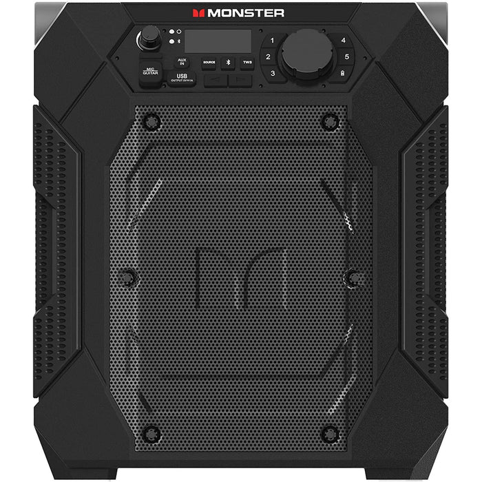Monster Rocker 270 Sport Portable Indoor/Outdoor Wireless Speaker + Protection Pack