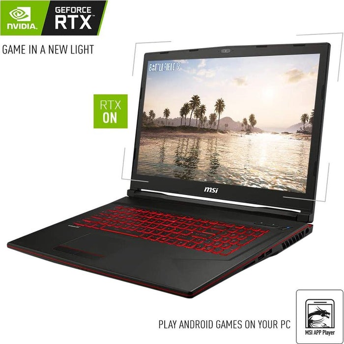 MSI Computer 17.3" Gaming Computer 1920 x 1080 Notebook/Laptop in Black - GL738SE028