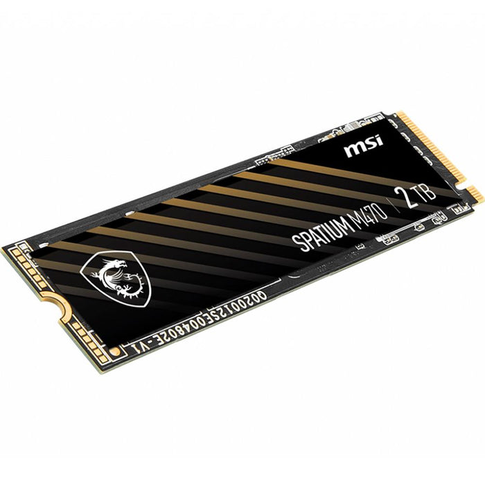 MSI MSI SPATIUM M470 2TB Internal SSD Computer Data Storage - SM470N2TB