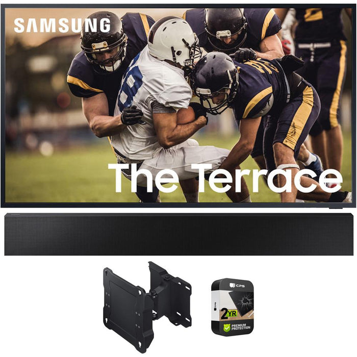 Samsung 55" The Terrace QLED 4K UHD Smart TV + The Terrace Soundbar & Warranty Bundle