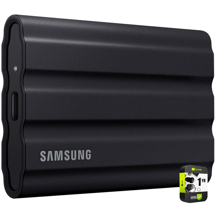 Samsung T7 Shield Portable Solid State Drive 1TB 2022 Black with 1 Year Warranty