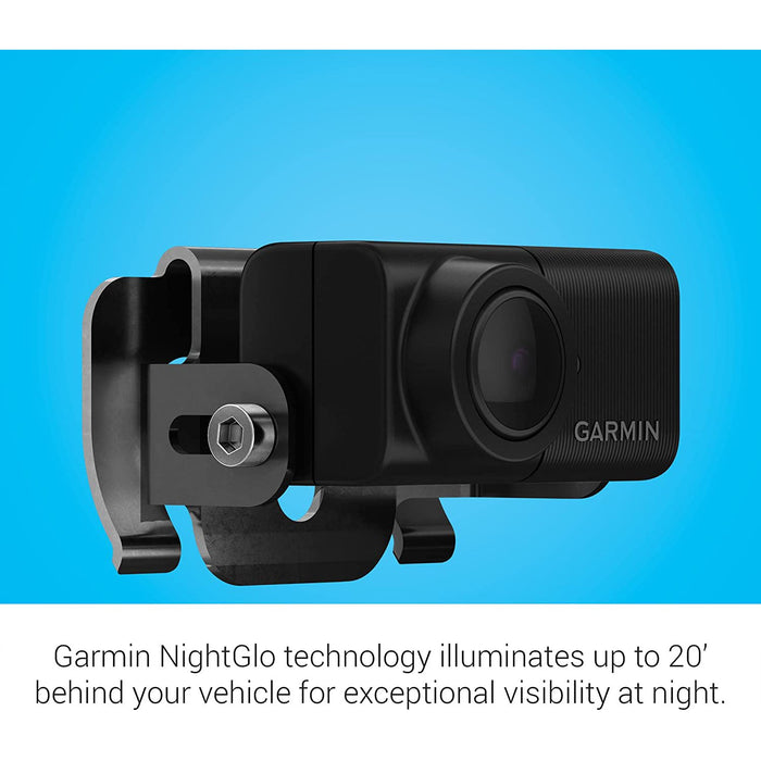 Garmin BC 50 Night Vision Wireless Backup Camera w/ License Plate Mount & Bracket Mount