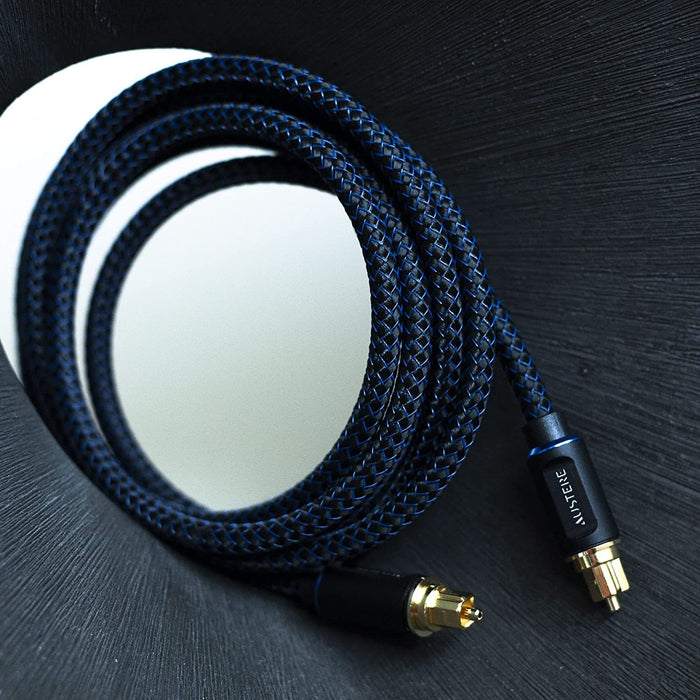 Austere 5-Series Pure Gold Optical Audio Cable, 2.0m