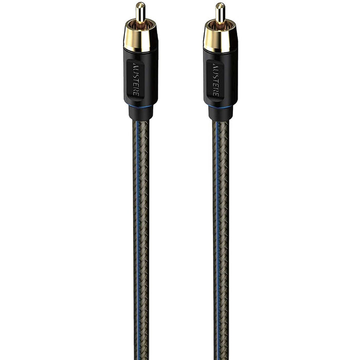 Austere 5-Series Pure Gold Subwoofer Cable, 5.0m