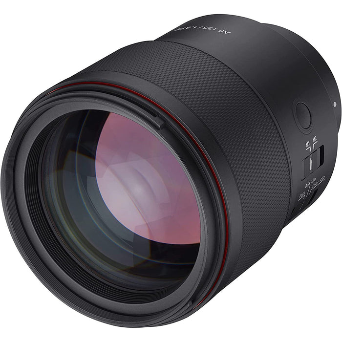 ROKINON 135mm F1.8 AF Full Frame Auto Focus Telephoto Lens for Sony E Mount Cameras