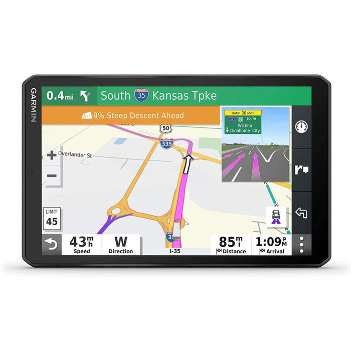 Garmin dezl OTR1000 10" GPS Truck Navigator with Garmin Wireless Backup Camera