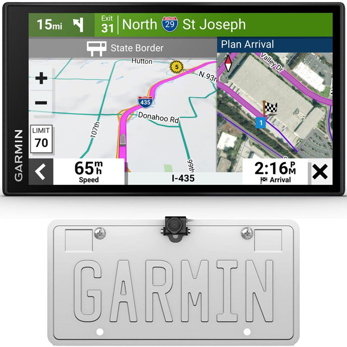 Garmin dezl OTR610 6" GPS Truck Navigator with Garmin Wireless Backup Camera