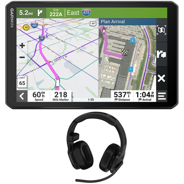  Garmin dēzl™ OTR610, Large, Easy-to-Read 6” GPS Truck  Navigator, Custom Truck Routing, High-Resolution Birdseye Satellite  Imagery, Directory of Truck & Trailer Services : Electronics