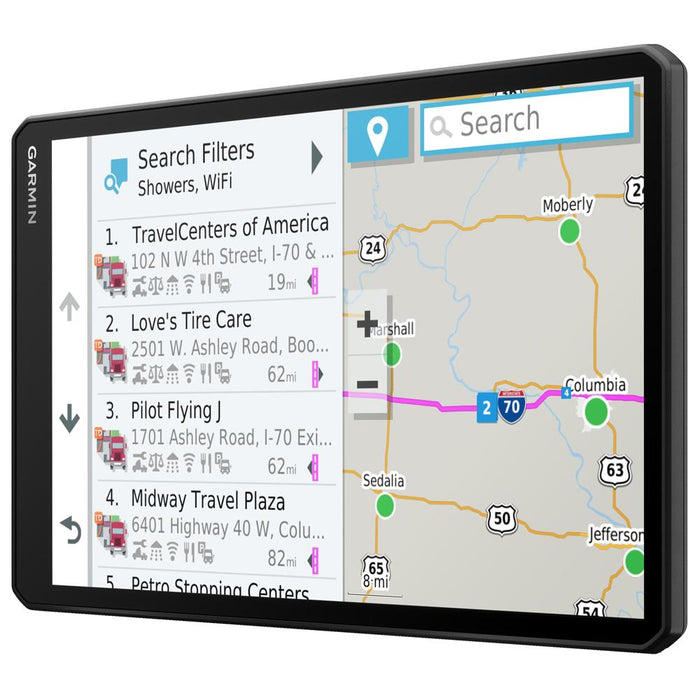 Garmin dezl OTR1000 10" GPS Truck Navigator w/ Garmin Headset & Backup Cam Bundle