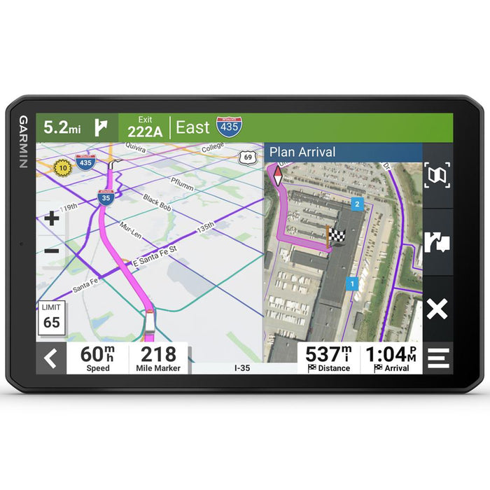 Garmin dezl OTR810 8" GPS Truck Navigator w/ Garmin Headset & Backup Cam Bundle
