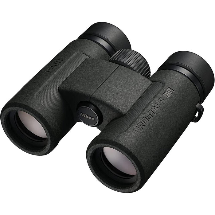 Nikon 16774 PROSTAFF P3 8X30 Binoculars w/ Tactical Accessories Bundle