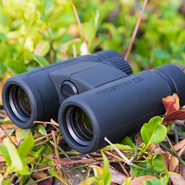 Nikon 16774 PROSTAFF P3 8X30 Binoculars w/ Tactical Accessories Bundle
