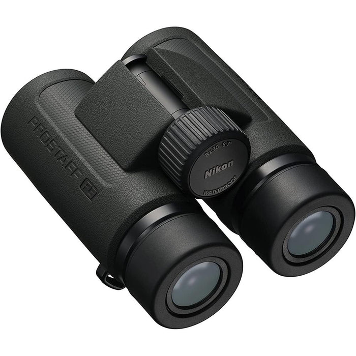 Nikon 16775 PROSTAFF P3 10X30 Binoculars w/ Tactical Accessories Bundle