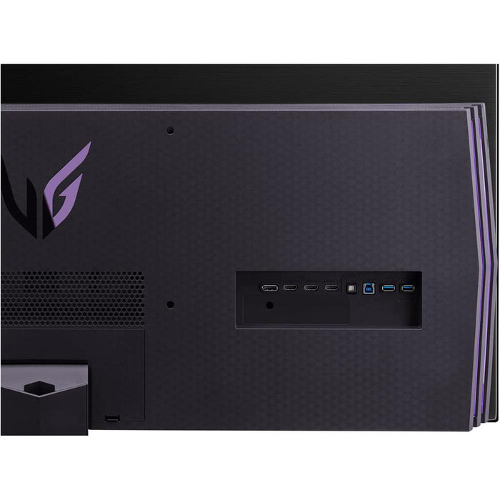 LG 48" UltraGear UHD OLED Gaming Monitor + AI-Powered PTZ Webcam Bundle