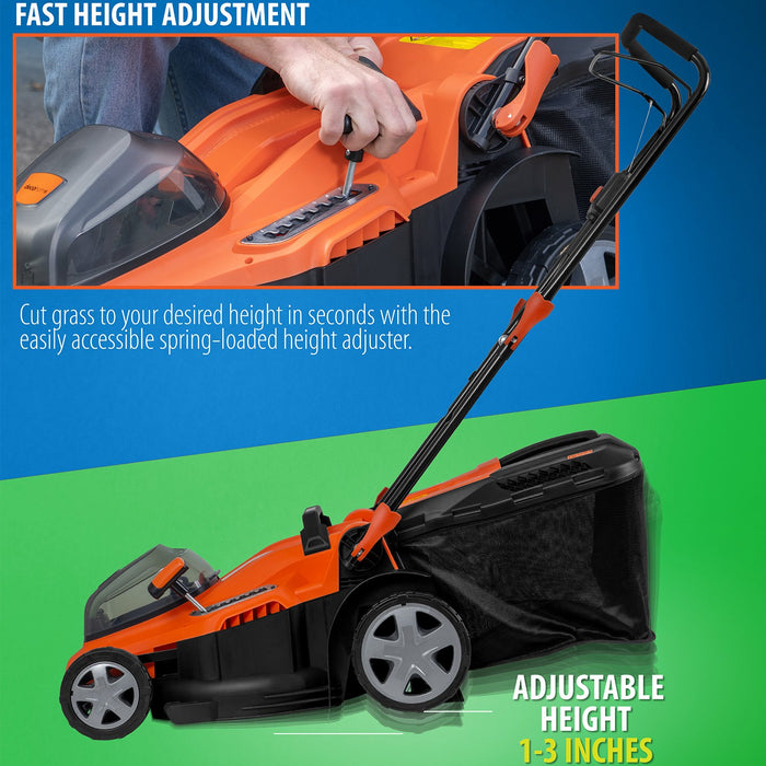 Deco Home Outdoor Equipment Bundle - Electric Mower, Leaf Blower, and Power Washer