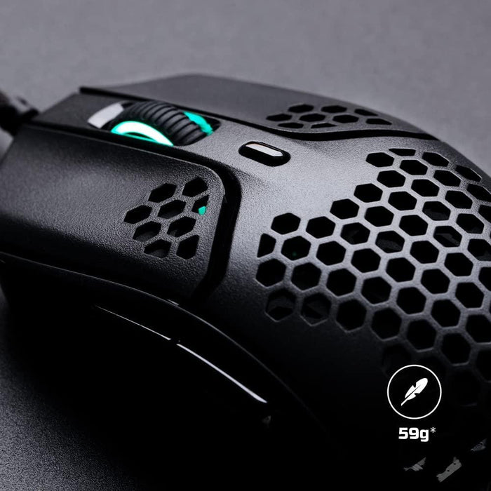 HyperX Pulsefire Haste Gaming Mouse, Black - 4P5P9AA