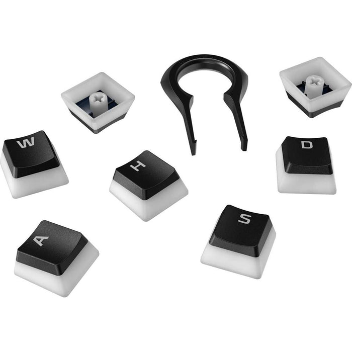 HyperX Full Key Set PBT Pudding Keycaps, Black - 4P5P4AA#ABA