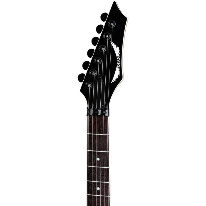 Dean EXILEX F BKS Exile X Floyd 6-String Electric Guitar w/ Amplifier +Warranty Bundl