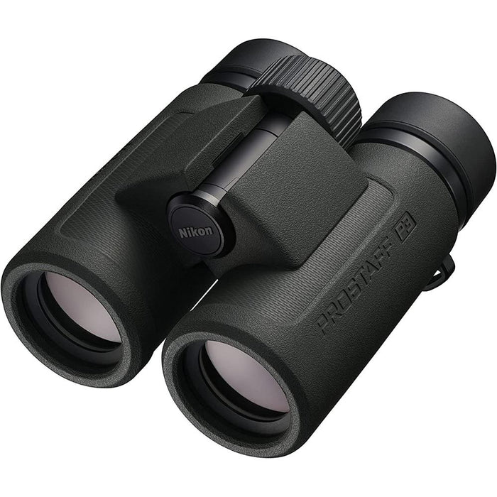 Nikon PROSTAFF P3 8X30 Binoculars with Nikon Leather Strap and Window Mount