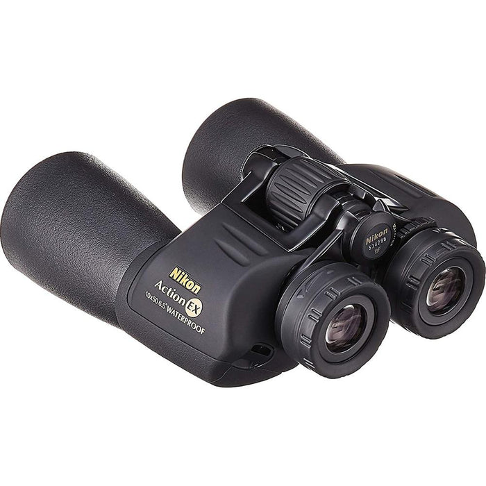 Nikon 10x50 Action Extreme ATB Binoculars + Nikon Leather Strap and Window Mount