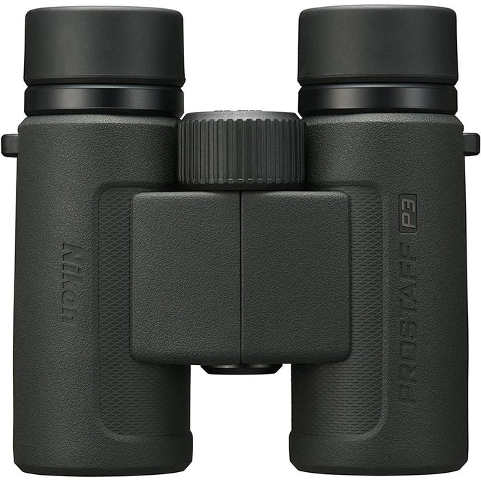Nikon PROSTAFF P3 8X30 Binoculars with Nikon Leather Strap and Window Mount