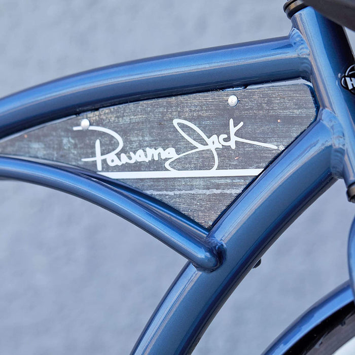 Huffy Panama Jack 26-inch Men's Beach Cruiser Bike, Dark Denim Blue