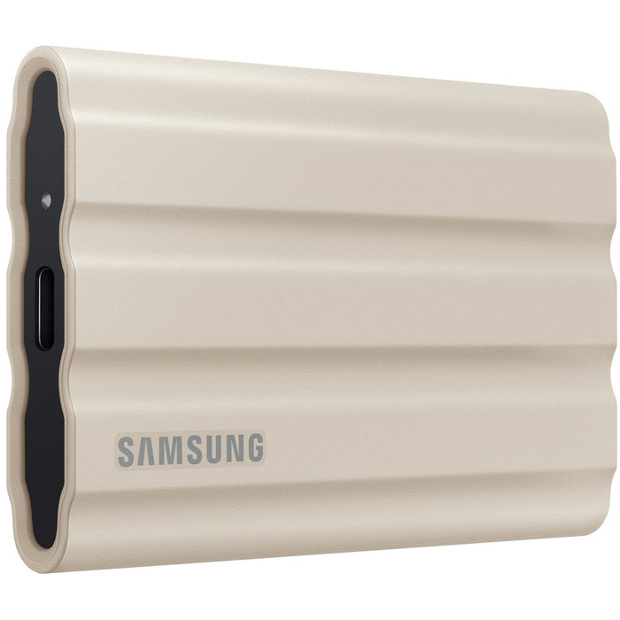 Samsung MU-PE2T0K/AM T7 Shield Portable Solid State Drive 2TB 2022 Beige - (2-Pack)