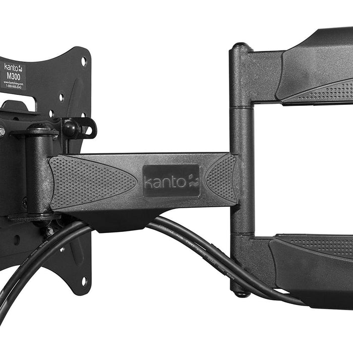 Kanto M300 Full Motion TV Wall Mount for 26" to 55" Screens, Black