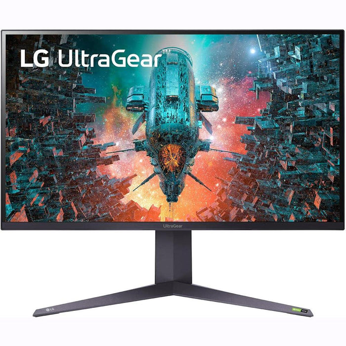 LG 32" UltraGear UHD 4K Nano IPS with ATW Monitor with G-SYNC + Cleaning Bundle