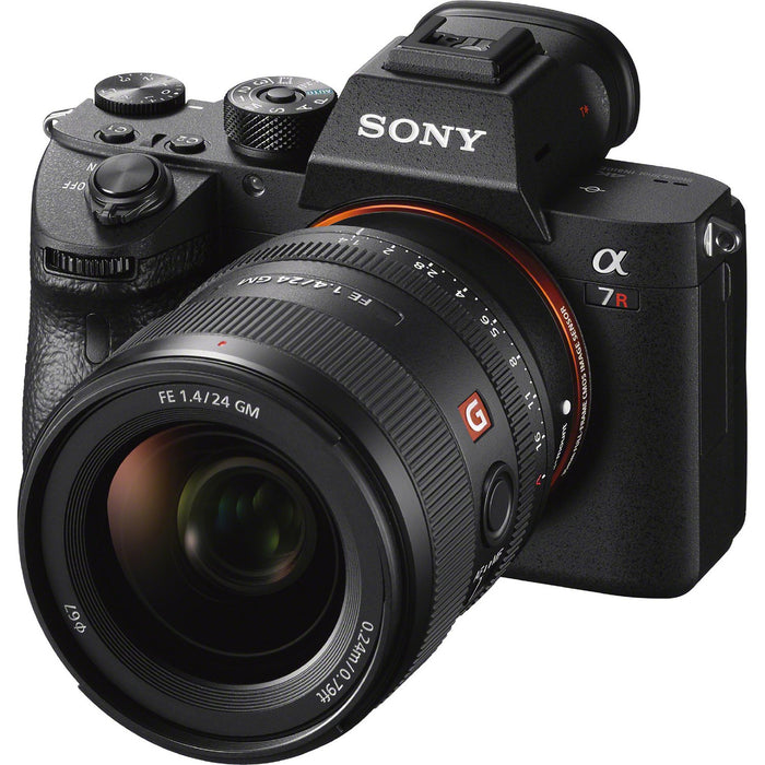 Sony FE 24mm F1.4 GM Alpha Full-frame E-mount Wide Angle G Master Lens - Open Box