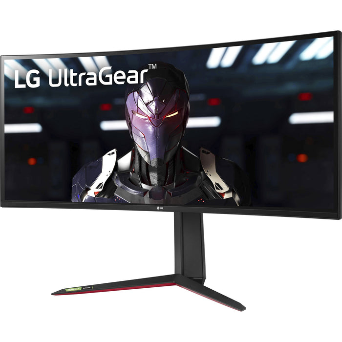 LG UltraGear 34" Curved Gaming Monitor- Mechanical Keyboard, Wired Mouse, Mouse Pad
