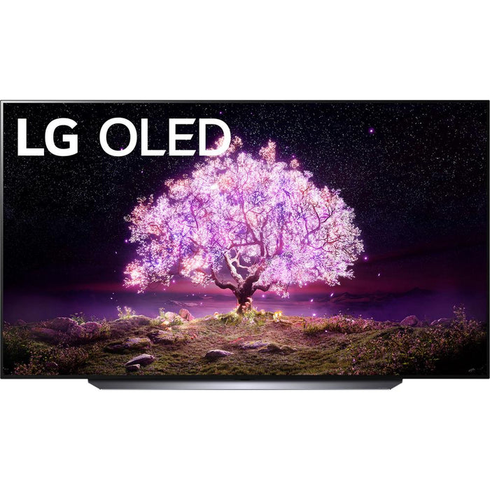 LG OLED83C1PUA 83 inch Class 4K Smart OLED TV w/AI ThinQ (2021 Model) - Refurbished