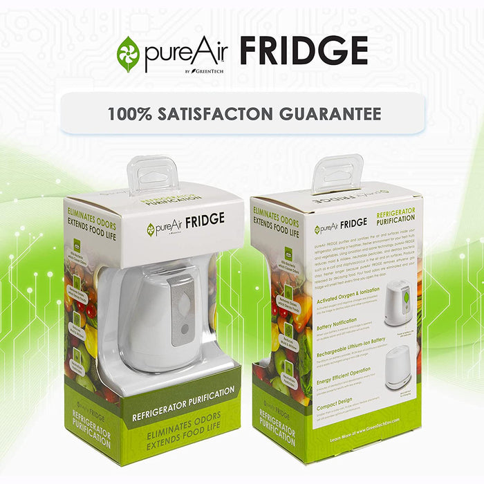 Greentech pureAir FRIDGE Refrigerator Air Purifier and Odor Eliminator