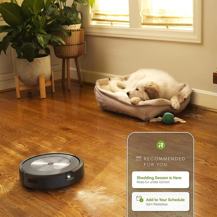 iRobot Roomba j7+ 7550 Robot Vacuum Wi-Fi with Deco Gear Accessory Kit for J7 Plus