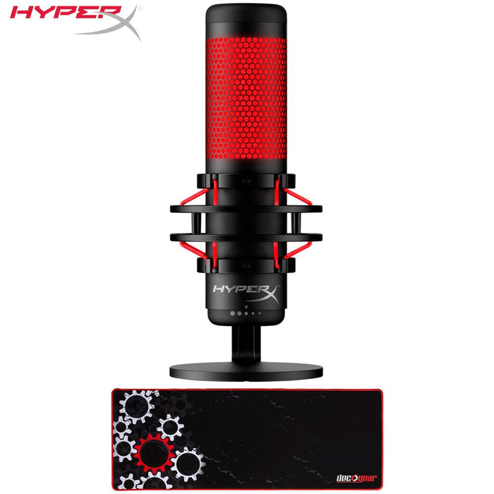 HyperX QuadCast - USB Condenser Gaming Unidirectional Microphone
