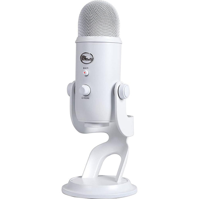 Blue Yeti USB Microphone, Whiteout 988-000104 - Open Box