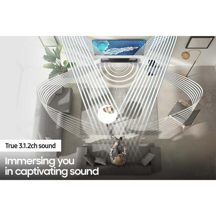 Samsung 3.1.2ch Soundbar w/ Dolby Atmos + Subwoofer 2021 with Speaker & Warranty
