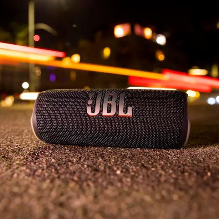 JBL Flip 6 Portable Waterproof Bluetooth Speakers Red + 1 Year Protection Pack