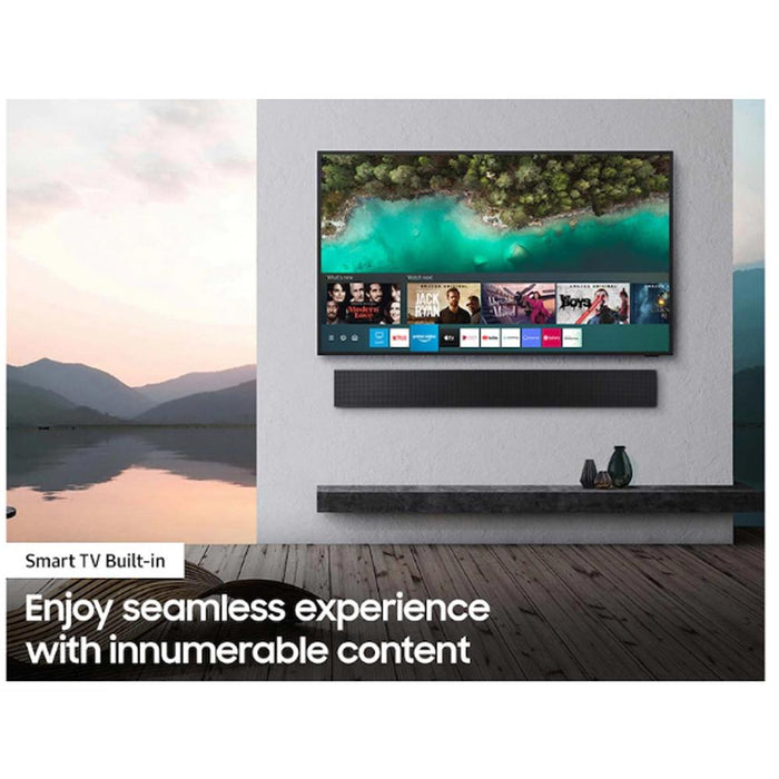 Samsung 75" The Terrace Outdoor QLED 4K Smart TV 2022 with Deco Gear Home Theater Bundle