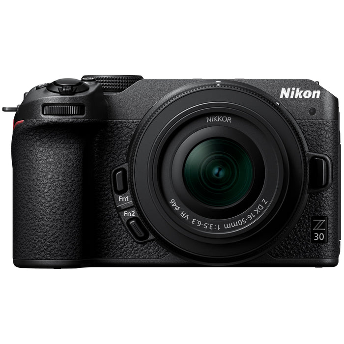 Nikon Z 30 Mirrorless Camera with NIKKOR Z DX 16-50mm f/3.5-6.3 VR Lens Kit 1749